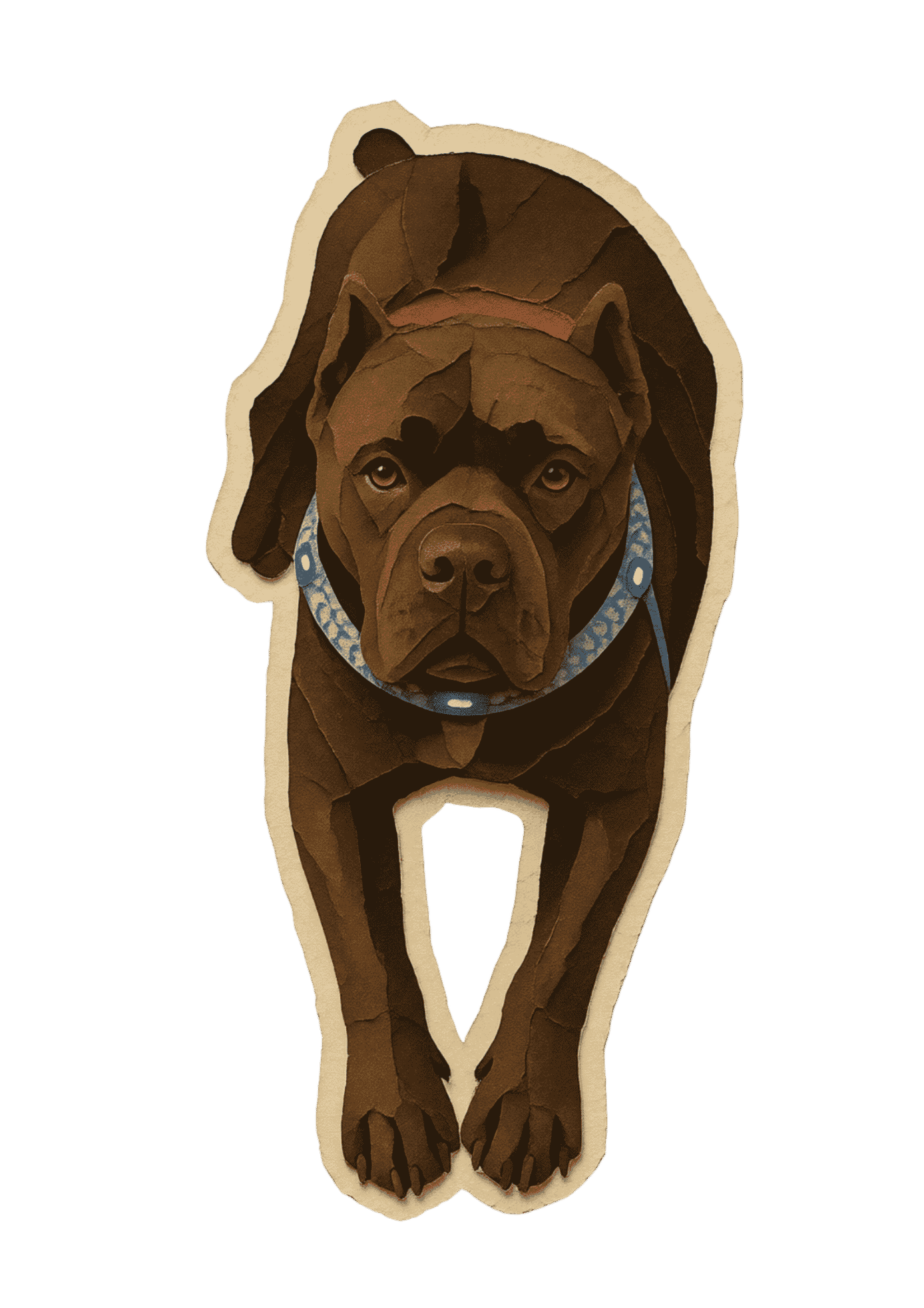 Dog with Rage L.E.D. Vest